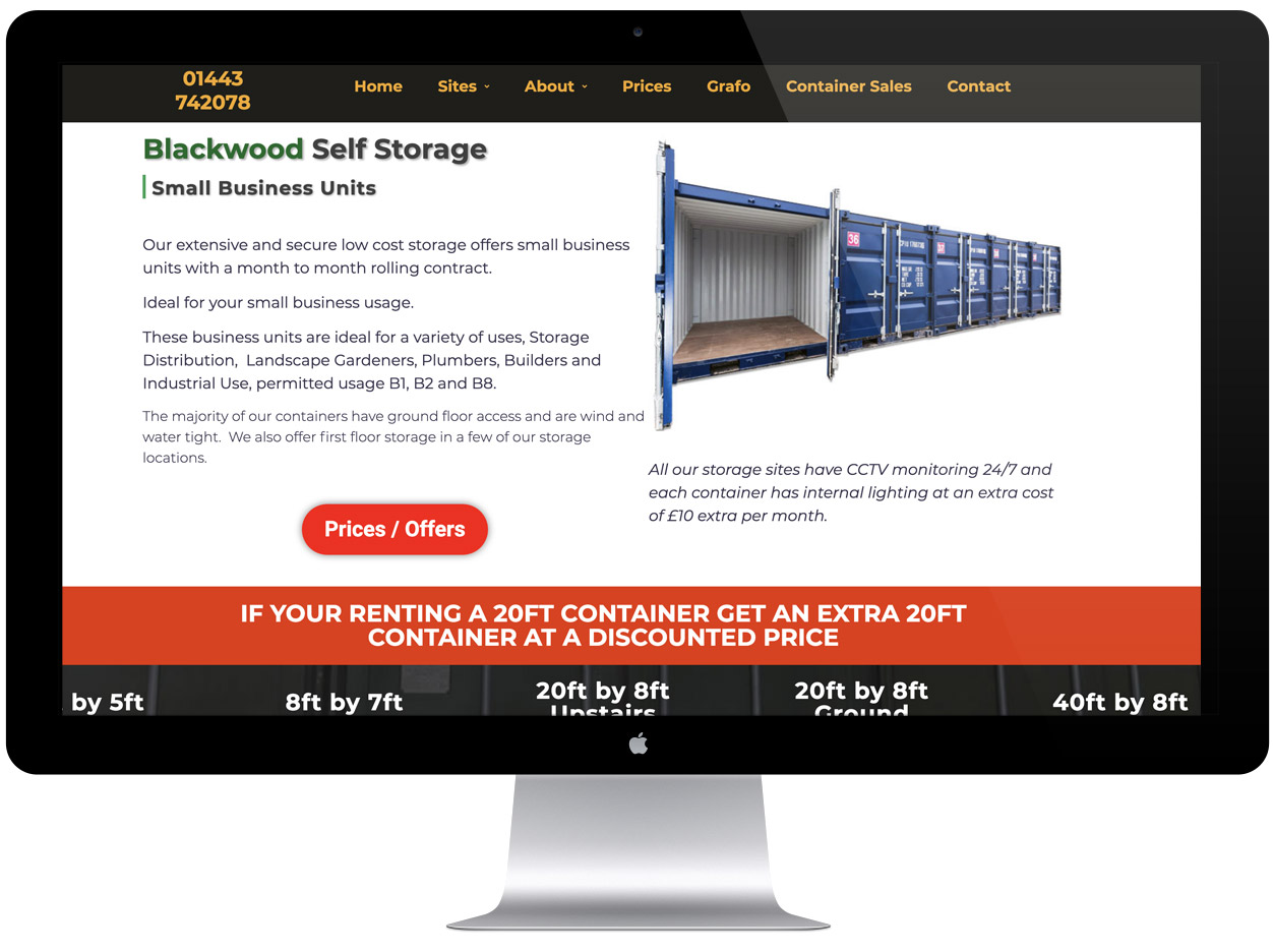 Blackwood Self Storage Andrew Green Andrew Green RCT